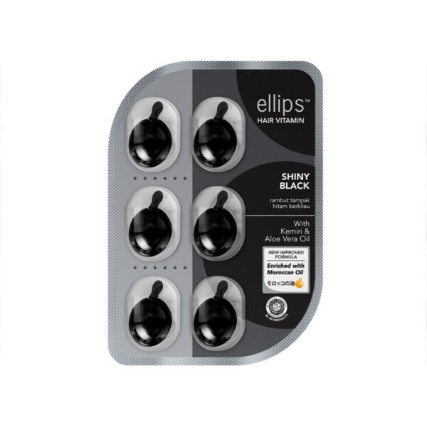 Ulei pentru par revitalizare Ellips Shinny Black