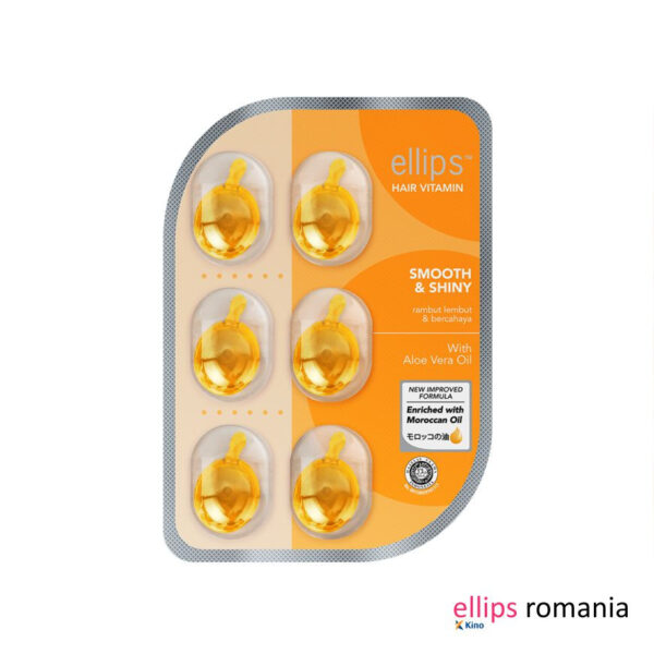 Ulei pentru par vopsit Ellips Smoth and Shinny